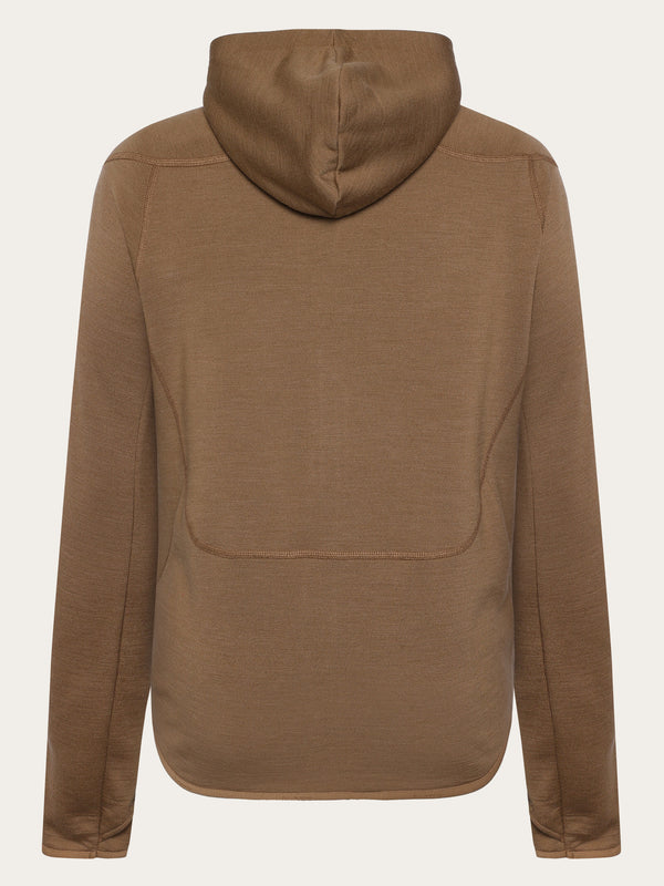 KnowledgeCotton Apparel - WMN Dynamic Wool 320 Fleece hoody - RWS Fleeces 1019 Tuffet