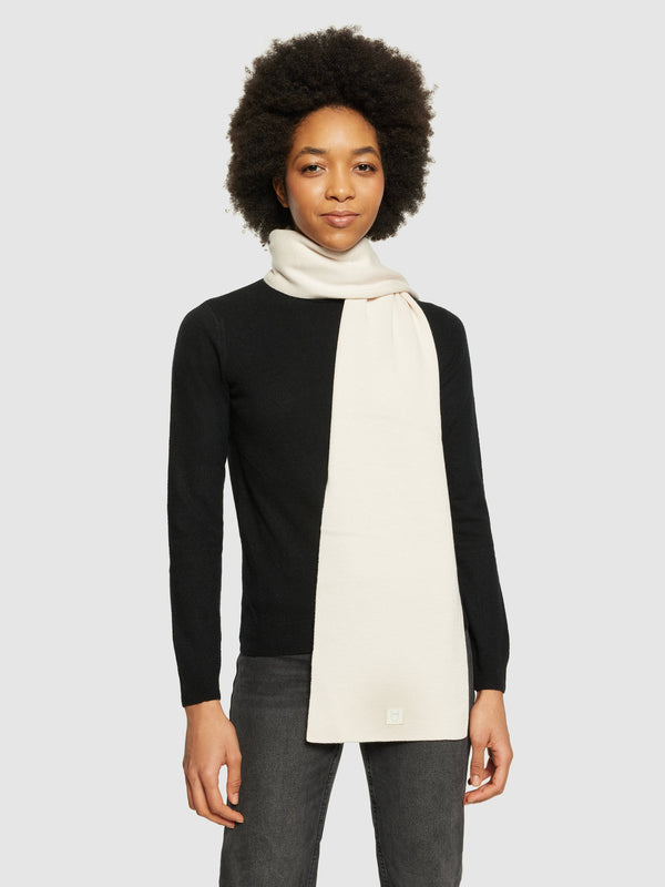 KnowledgeCotton Apparel - UNI Merino Wool Scarf RWS Scarfs 1346 Kelp