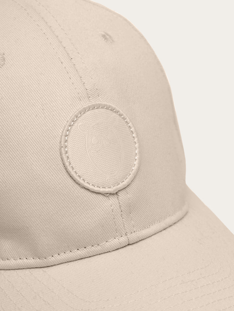 KnowledgeCotton Apparel - UNI Twill baseball cap Caps 1228 Light feather gray